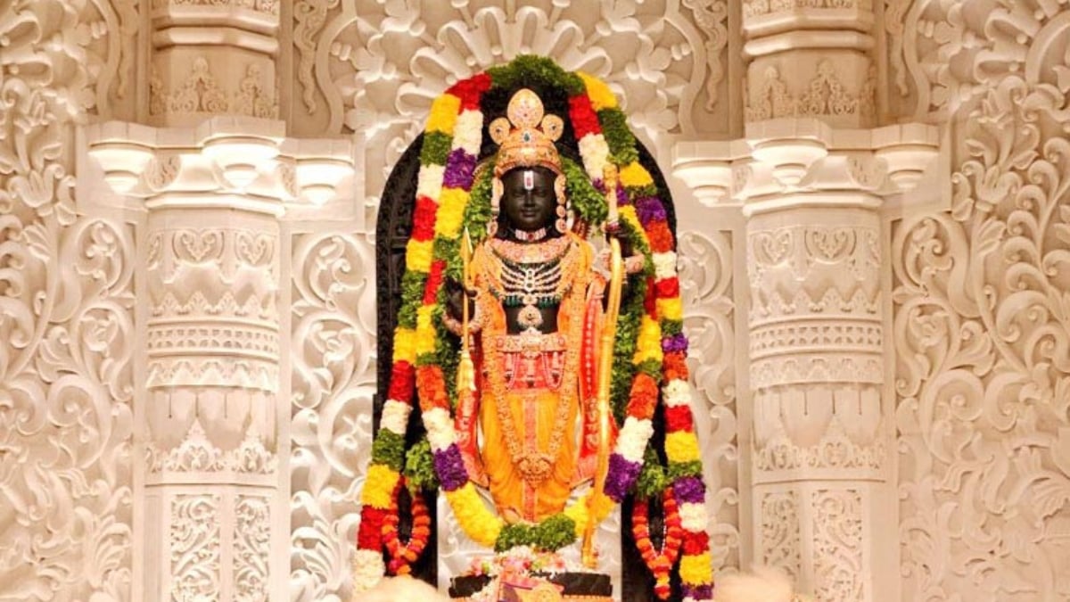 Ayodhya Ramlala Aarti Live Darshan 8 August: श्री रामलला सरकार का दिव्य श्रृंगार, यहां कीजिए अलौकिक दर्शन