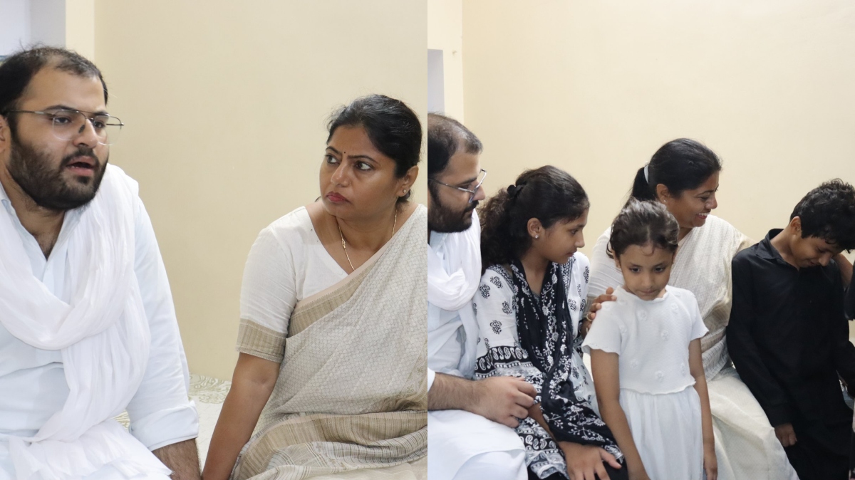 अतीक के बेटे आबान की मौत के बाद पल्लवी पटेल पहुंचीं परिवार से मिलने, तस्वीर सामने आते ही मचा सियासी हलचल