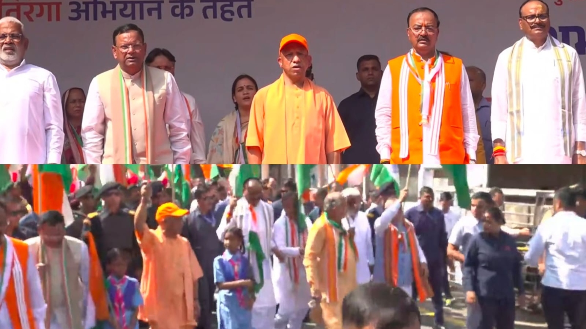 लखनऊ में तिरंगे का सैलाब! योगी संग 30 हजार युवाओं ने निकाली यात्रा, गूंजा ‘भारत माता की जय’