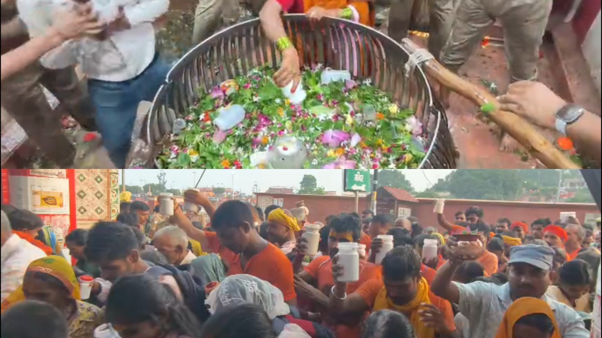 सावन के तीसरे सोमवार पर अयोध्या में उमड़ा आस्था का महासैलाब, नागेश्वरनाथ मंदिर में भक्तों की लंबी कतारें
