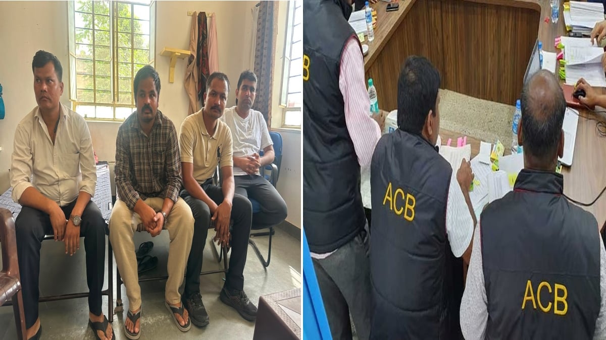 सीकर में ACB की बड़ी कार्रवाई: SI और 3 कॉन्स्टेबल 2.80 लाख की रिश्वत लेते गिरफ्तार
