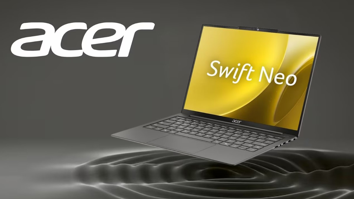 Acer Swift Neo 14 लैपटॉप भारत में लॉन्च, बेहद कम वजन और एआई से लैस है है ये लैपटॉप