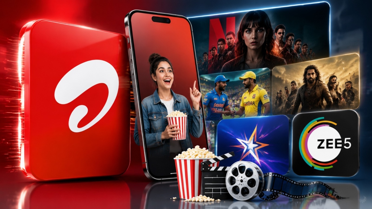 Airtel के इस प्लान में मिलेगा Netflix से ZEE5 तक का फायदा, जानिए क्या है खास