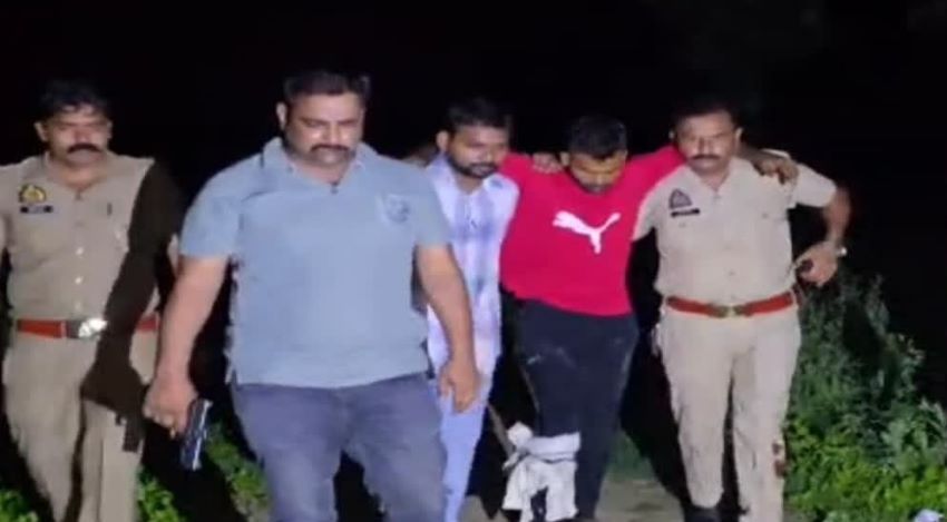 अलीगढ़ में ताबड़तोड़ फायरिंग! तीन हिस्ट्रीशीटर भाई समेत 4 गिरफ्तार, जानिए कैसे इंस्पेक्टर को बची जान