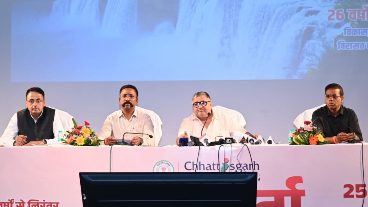 छत्तीसगढ़ में पर्यटन विभाग का रोडमैप तैयार: मंत्री राजेश अग्रवाल बोले- नवा रायपुर में फिल्म सिटी का निर्माण जारी, चित्रकोट में 25 करोड़ की लागत से बनेगी टेंट सिटी