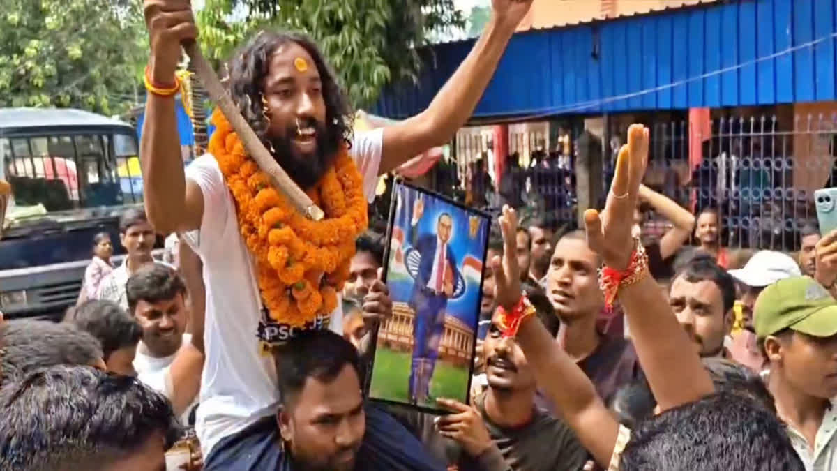 देवघर पहुंची भर्ती व्यवस्था सुधार यात्रा, छात्र नेता देवेंद्र महतो ने सरकार को दी आंदोलन तेज करने की चेतावनी