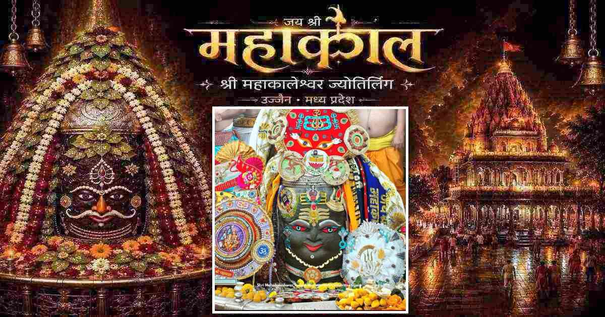 28 अगस्त महाकाल भस्म आरती: रक्षाबंधन पर दिव्य श्रृंगार, बाबा महाकालेश्वर को सबसे पहले बंधी राखी; सवा लाख लड्डुओं का महाभोग