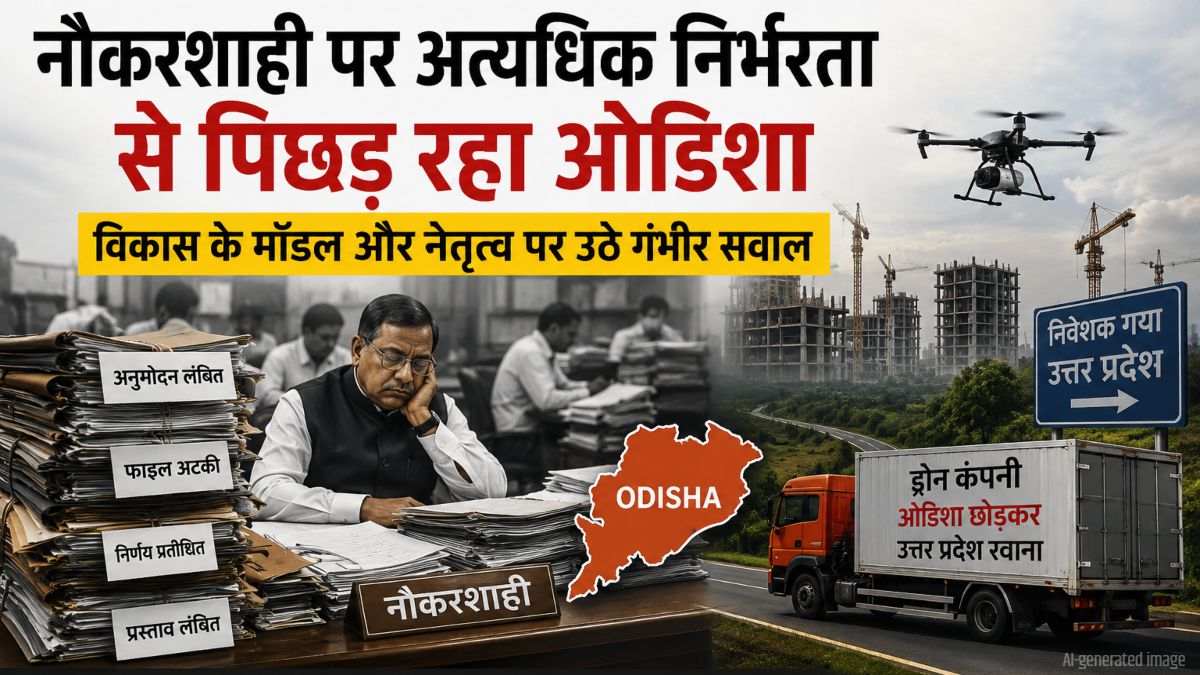 नौकरशाही पर अत्यधिक निर्भरता से पिछड़ रहा ओडिशा, विकास मॉडल और नेतृत्व पर उठे गंभीर सवाल
