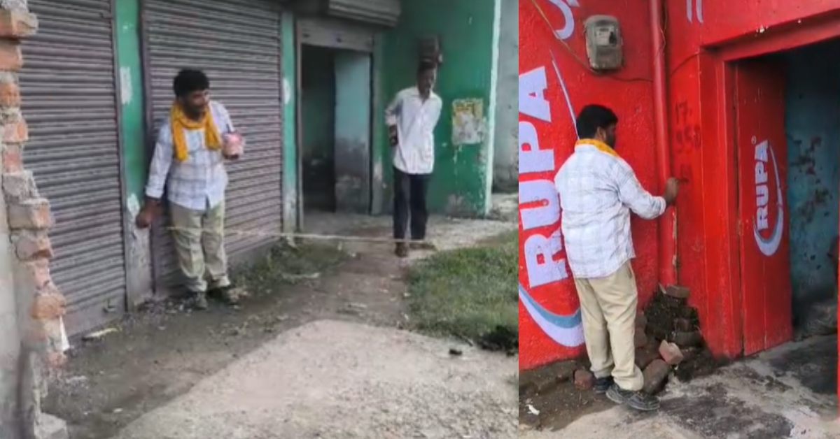 दुलहीपुर में 6 लेन की राह साफ, 82-82 फीट पैमाइश के साथ दुकानों-भवनों पर लगे लाल निशान