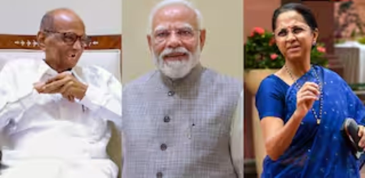 NCP शरद पवार गुट के सभी 8 सांसदों की पीएम मोदी से होगी मुलाकात, सुप्रिया सुले भी रहेंगी साथ