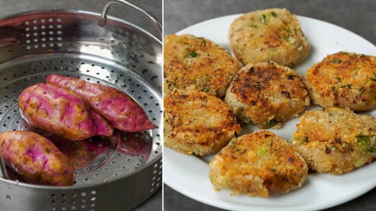 सावन व्रत में कुछ क्रिस्पी खाने का है मन? तो घर पर बनाएं शकरकंदी की स्वादिष्ट कटलेट