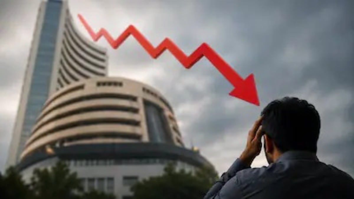 Share Market Update : Sensex 400 अंक टूटा, Nifty भी 150 अंक फिसला, Banking-FMCG Stocks में सबसे ज्यादा दबाव