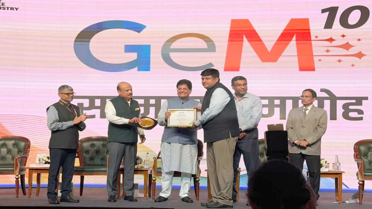 छत्तीसगढ़ को मिला GeM सस्टेनेबल प्रोक्योरमेंट अवार्ड, शासकीय खरीदी दोगुनी होकर पहुंची 3,935 करोड़ रुपए