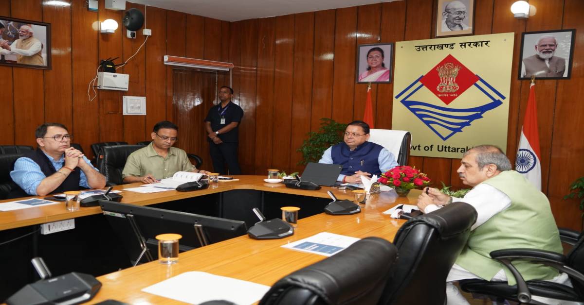 CM धामी ने की जल जीवन मिशन के प्रगति की समीक्षा, 14.20 लाख परिवारों को मिला कनेक्शन, अधिकारियों को  दिए अहम निर्देश