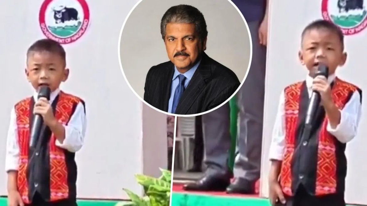 5 साल के नन्हे याटो ने जीता देशवासियों का दिल, नेशनल एंथम गाने के अंदाज के मुरीद हुए आनंद महिंद्रा