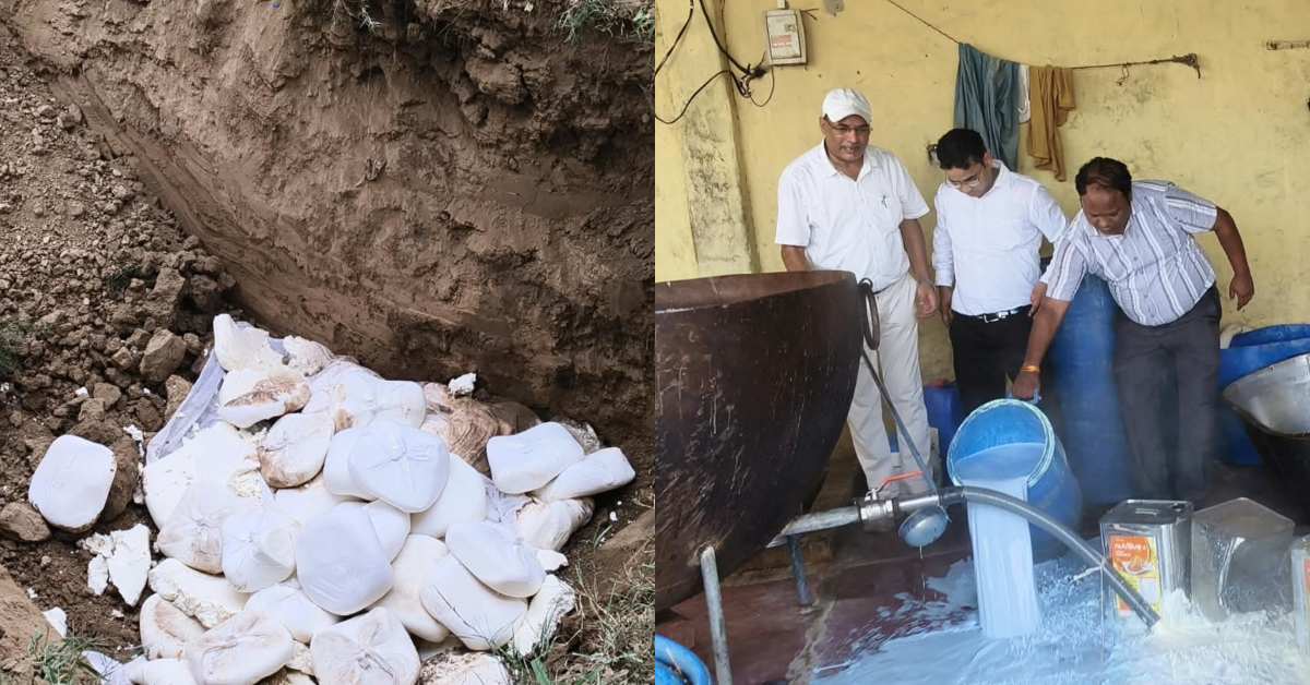 पनीर में खतरनाक केमिकल का खेल! मथुरा में 5 क्विंटल पनीर और 2 हजार लीटर दूध किया गया नष्ट