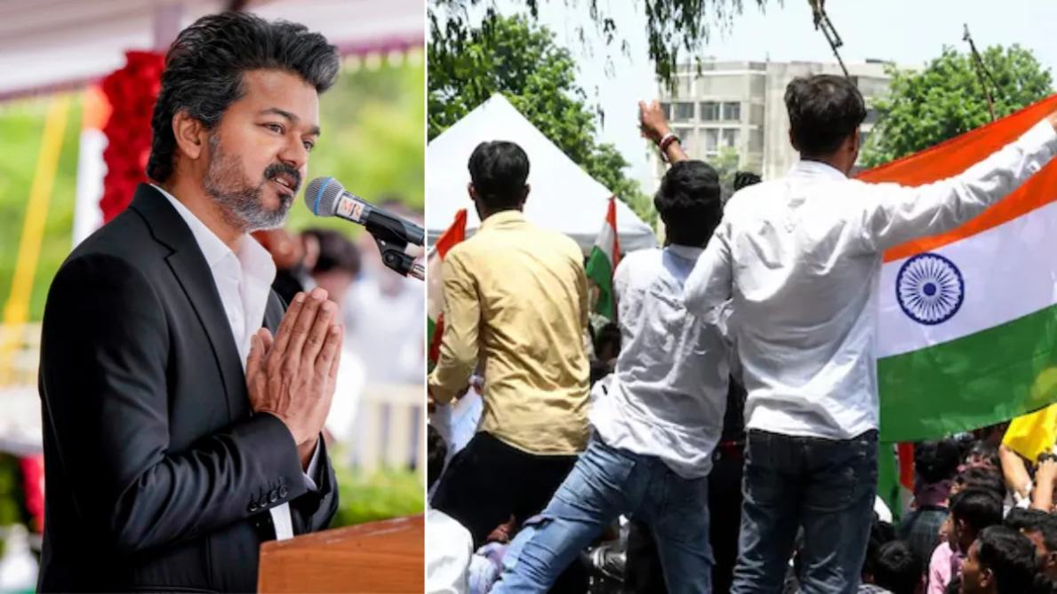 CM विजय ने लिया U-टर्न, CJP और लेफ्ट के प्रदर्शन में जाने से छात्रों को रोकने वाला आदेश लिया वापस