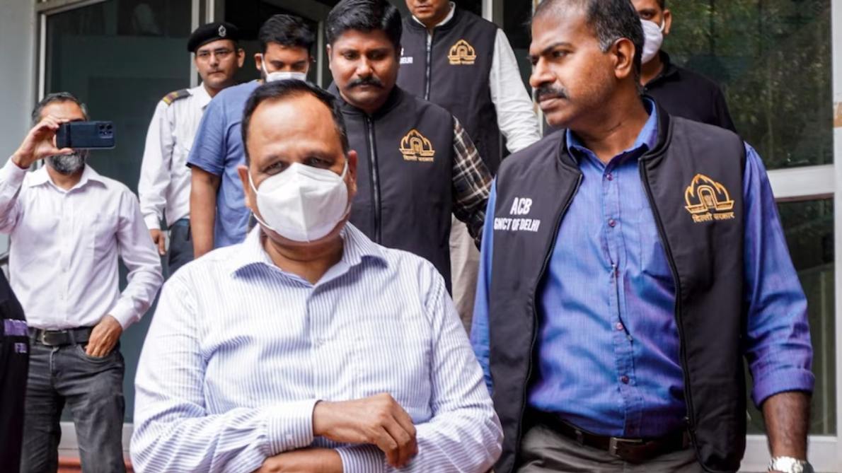 AAP नेता और पूर्व मंत्री सत्येंद्र जैन समेत 5 आरोपी न्यायिक हिरासत में, जमानत पर सुनवाई 25 अगस्त को