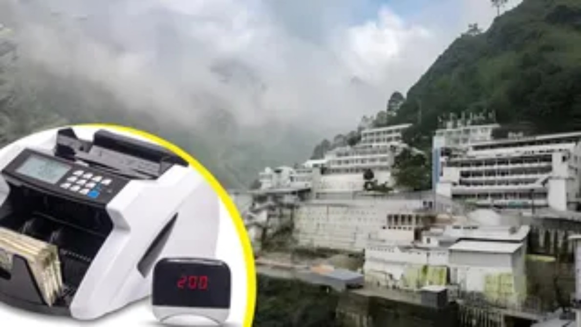 वैष्णो देवी मंदिर में चढ़ावे की मैन्युअल गिनती अब होगी बंद, कैश रीसाइक्लर मशीनें लगाई गईं