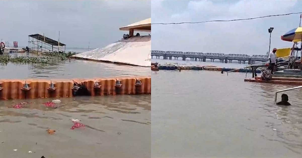 जलमग्न हुई संगमनगरी : प्रयागराज में लगातार बढ़ रहा गंगा-यमुना का जलस्तर, सभी घाट डूबे, प्रशासन अलर्ट