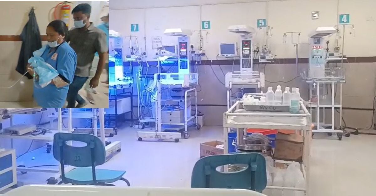 छिंदवाड़ा hospital अग्निकांड: NICU में वार्मर में स्पार्किंग से झुलसी 1 बच्ची की इलाज के दौरान मौत, 2 नवजात गंभीर