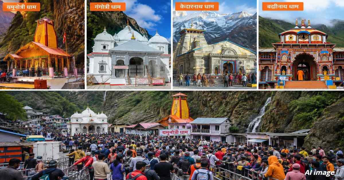 मानसून भी नहीं रोक पाया आस्था का सैलाब, 125 दिनों में 48 लाख से ज्यादा श्रद्धालुओं ने की चारधाम यात्रा
