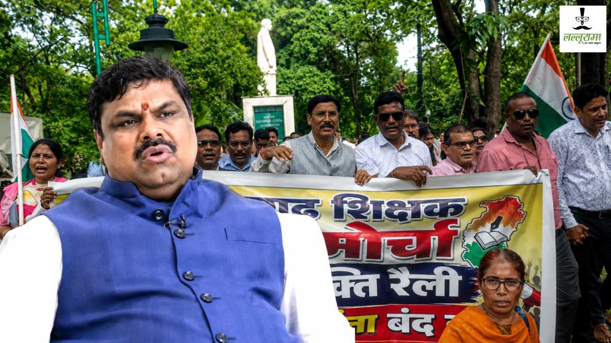TET अनिवार्यता के खिलाफ शिक्षक: शिक्षा मंत्री गजेंद्र यादव बोले- मध्यप्रदेश की तर्ज पर छत्तीसगढ़ में विभागीय परीक्षा लागू करने कर रहे विचार
