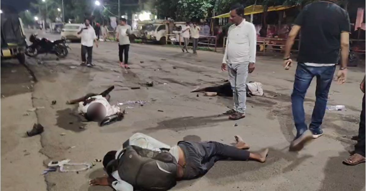 एमपी सड़क हादसे में 2 मौतः विदिशा में तेज रफ्तार कार ने बाइक सवारों और ऑटो को मारी टक्कर