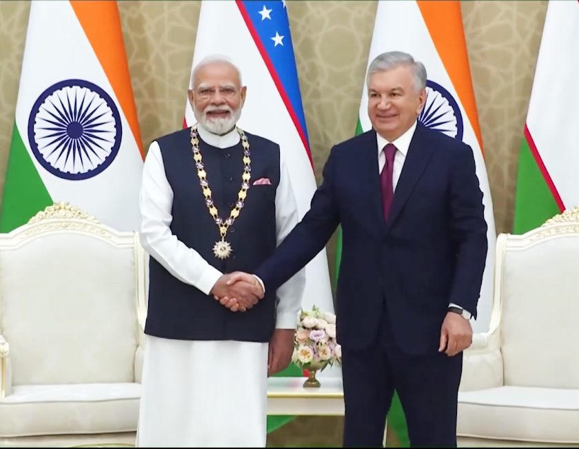 प्रधानमंत्री नरेंद्र मोदी को मिला 36वां सामान : उज्बेकिस्तान ने अपने सर्वोच्च सम्मान से नवाजा, यूरेनियम की सप्लाई पर भी बनी बात