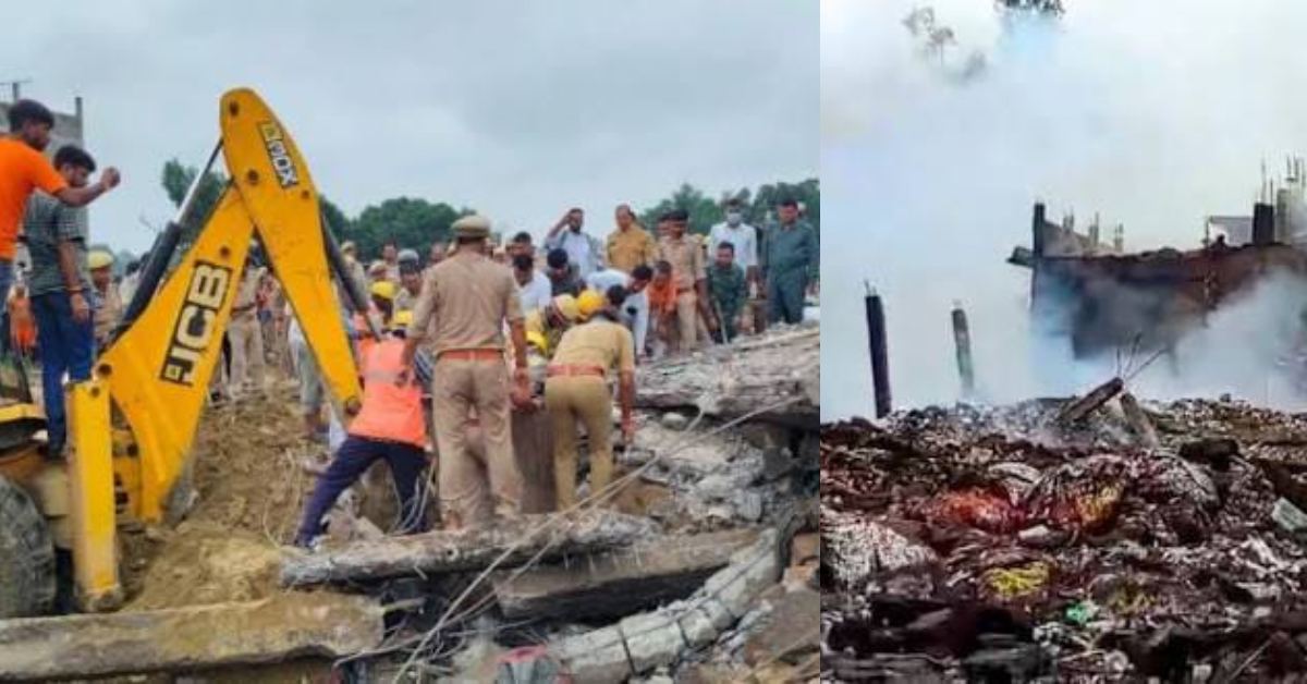 पटाखा फैक्ट्री विस्फोट में अब तक 11 की मौत, मृतकों के परिजनों को 2-2 लाख रुपये के मुआवजे का ऐलान