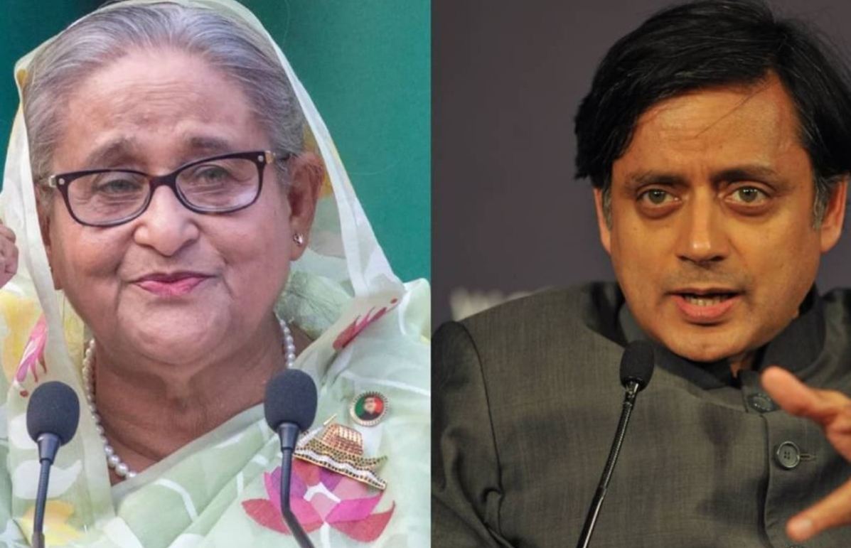 थरूर वाली समिति को सरकार ने दिया जवाब, कहा- शेख हसीना को भारत से राजनीति करने की अनुमति नहीं हैं