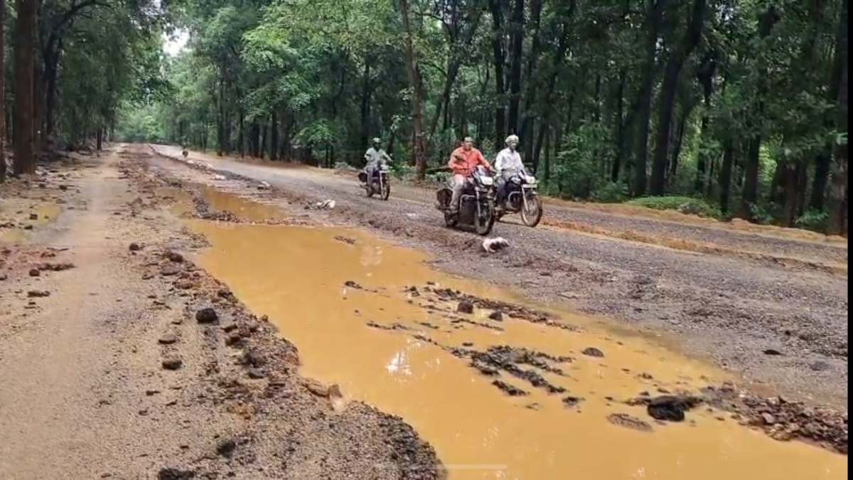 जानलेवा गड्ढे, दलदल और संकरे सड़क से आवाजाही कर रहे राहगीर, प्रशासन नहीं ले रहा सुध, जनप्रतिनिधि भी बेपरवाह