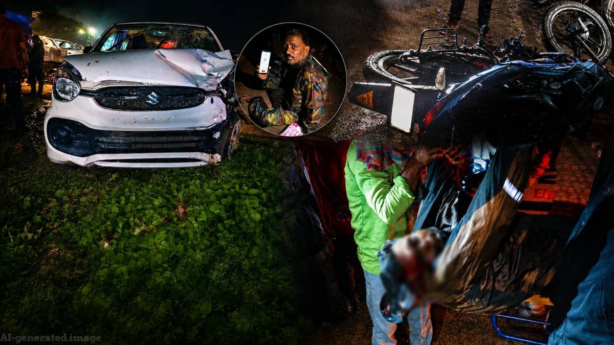 Raipur Accident News: तेज रफ्तार कार ने तीन बाइकों को मारी टक्कर, 3 लोग गंभीर रूप से घायल, मौके पर मची अफरा-तफरी