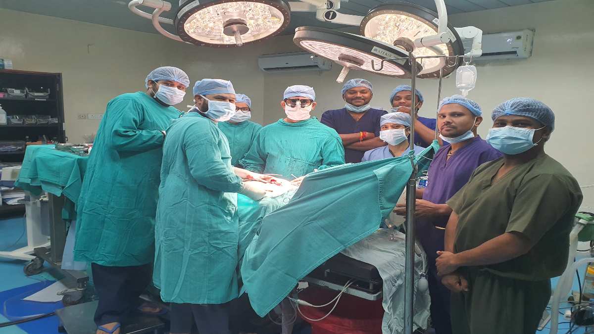 अंबेडकर हॉस्पिटल के हार्ट-चेस्ट और वैस्कुलर सर्जरी विभाग का एक और कीर्तिमान, ​20 दिन में किए फेफड़े की 9 लोबेक्टॉमी सर्जरी