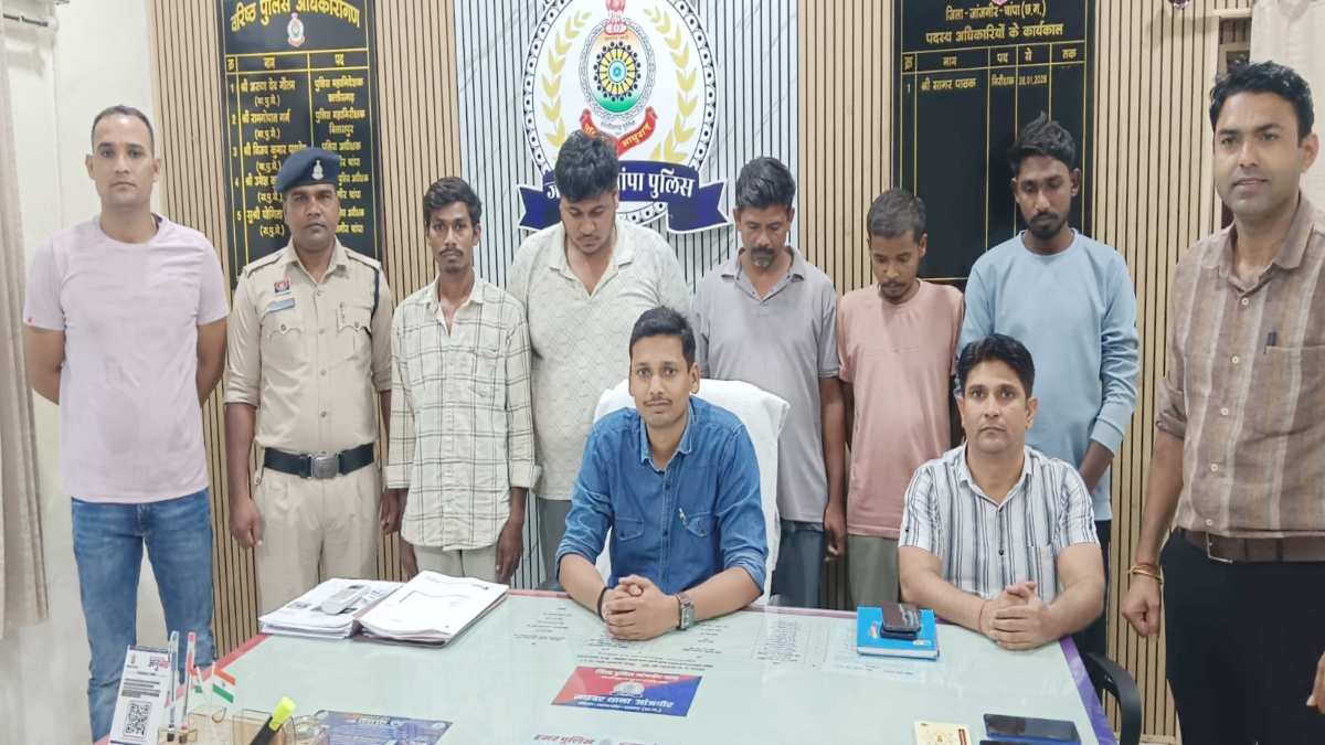 म्यूल अकाउंट गिरोह पर बड़ी कार्रवाई, 5 खाताधारक गिरफ्तार, 33 साइबर फ्रॉड में 10.18 करोड़ की ठगी का हुआ खुलासा
