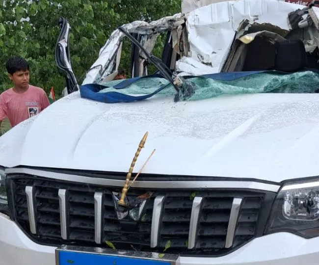 सहारनपुर में दर्दनाक हादसा, डिवाइडर से टकराई ITBP DIG की स्कॉर्पियो; DIG समेत दो की मौत