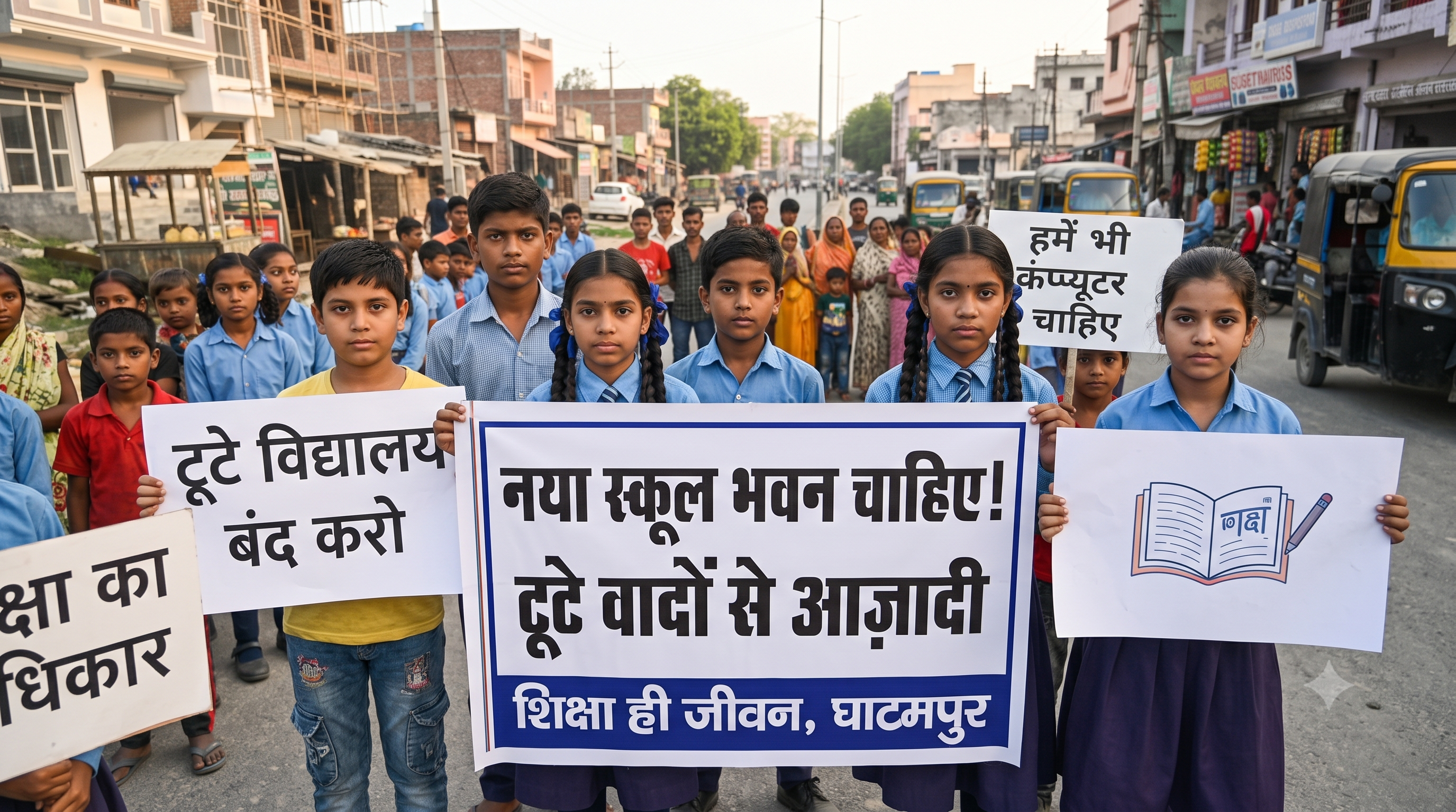कानपुर में Gen-Alpha का ‘मास्टरस्ट्रोक’: छोटी उम्र, बड़ा इरादा… जब बच्चों ने खुद मांगी अपने लिए स्कूल के पक्के कमरे