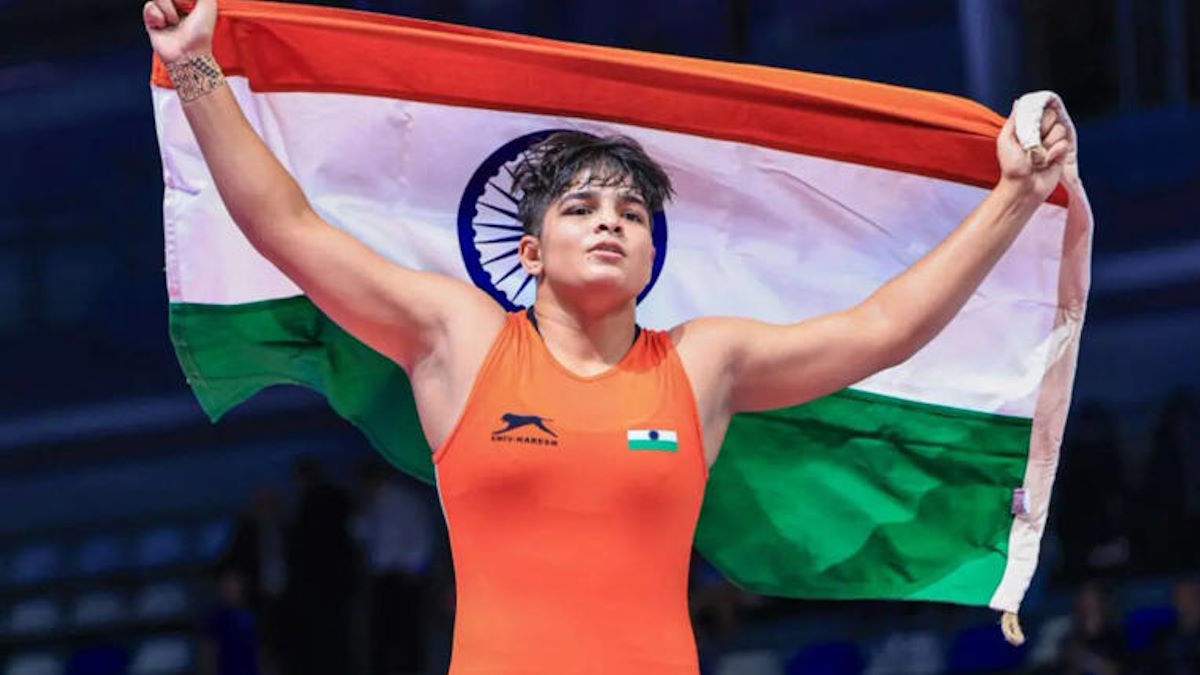 काजल ढोचक ने रचा इतिहास, शानदार 35-0 के प्रदर्शन के साथ जीता U20 वर्ल्ड चैंपियनशिप का गोल्ड