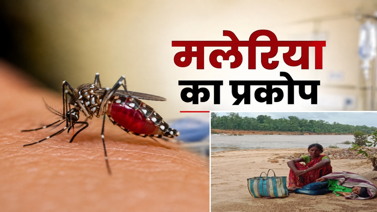 मलेरिया का प्रकोप: स्वास्थ्य सेवाओं का अभाव, इलाज के लिए उफनती नदी पार करने को मजबूर ग्रामीण
