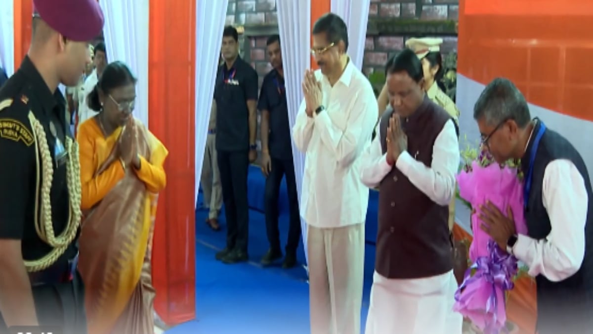 तप्तपानी पहुंचीं राष्ट्रपति द्रौपदी मुर्मू: मां कंधुणी देवी मंदिर में करेंगी पूजा-अर्चना