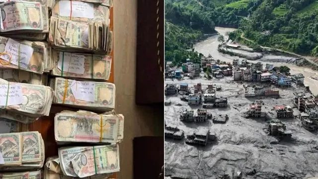 नेपाल में तबाही के बीच लूट : बाढ़ में बहकर आई तिजोरी से उड़ाए 92 लाख, महिला के शव से निकाली बालियां; 31 गिरफ्तार