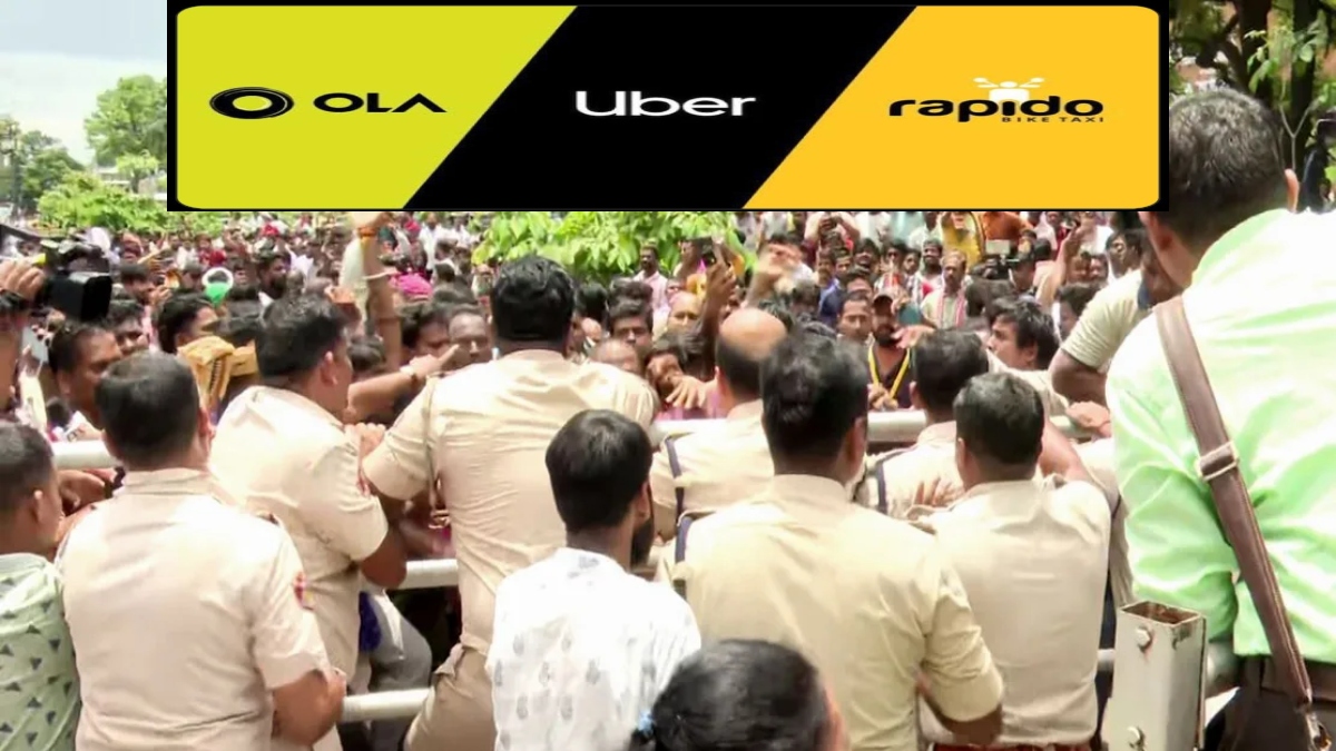 राजधानी में Ola-Uber-Rapido ड्राइवरों का आंदोलन: 7 सूत्री मांगों को लेकर तीसरे दिन भी प्रदर्शन, सेवाएं ठप होने से यात्री परेशान