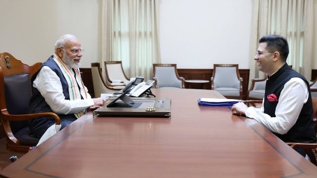 PM मोदी से राघव चड्ढा की लगातार दूसरी मुलाकात, पंजाब की सियासत में हलचल; 2027 चुनाव में BJP के ‘X फैक्टर’ बनने की चर्चा