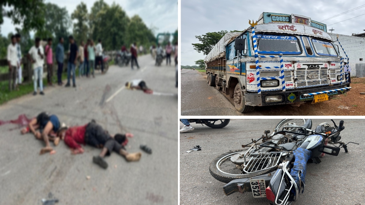 कहर बनकर दौड़ा ट्रक: तीन बाइक सवारों की ले ली जान, चालक फरार