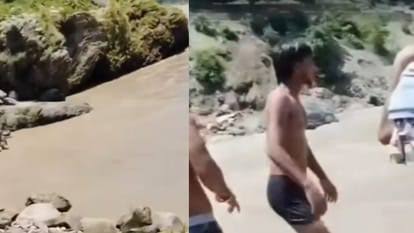 टोडेश्वर घाट पर उफनती गंगा में बहा 24 वर्षीय युवक, भाई चिल्लाता रहा- ‘5 लाख ले लो, बचा लो’