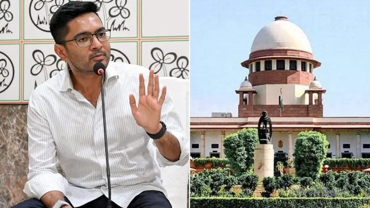 बागियों के खिलाफ SC पहुंचे अभिषेक बनर्जी, दल-बदल कानून के तहत कार्रवाई की मांग ; नोटिस जारी