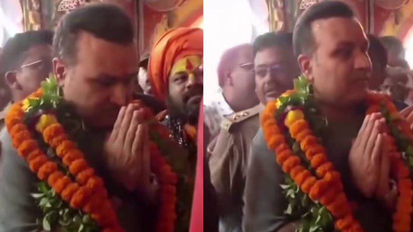 रामलला के दरबार में पहुंचे ‘मुल्तान के सुल्तान’: वीरेंद्र सहवाग ने अयोध्या में टेका माथा, तस्वीरें वायरल