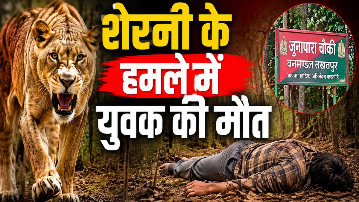 बड़ी खबर: शेरनी के हमले में युवक की मौत, इलाके में दहशत का माहौल