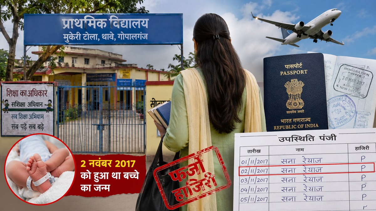विदेश में शिक्षिका, स्कूल में दर्ज होती रही हाजिरी! बच्चे के जन्म वाले दिन भी लगी अटेंडेंस