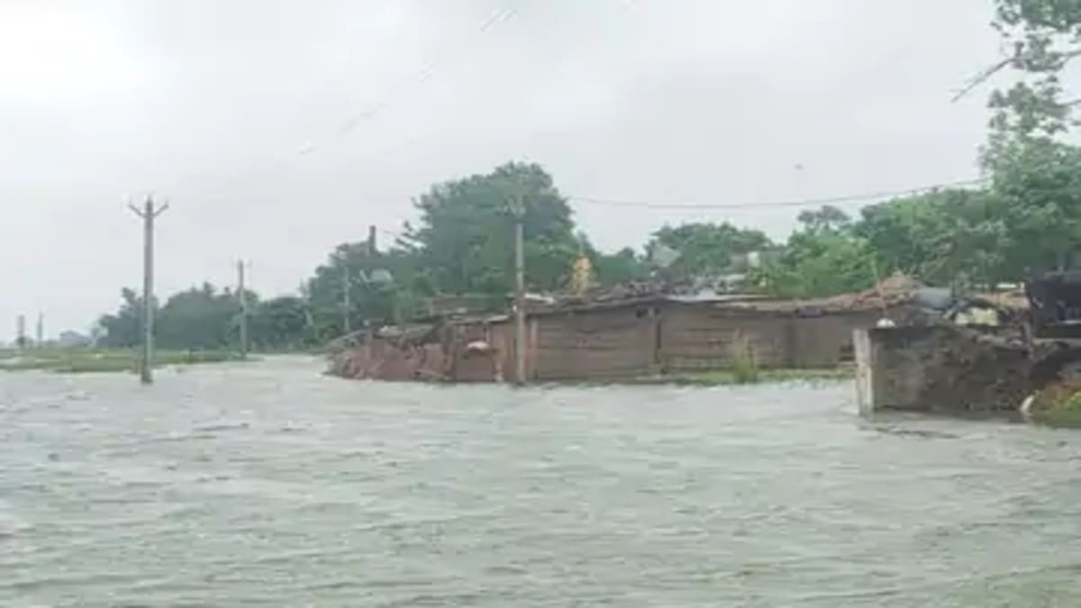 दानापुर दियारा में बाढ़ का विकराल रूप, खतरे के निशान से दो फीट ऊपर बह रही गंगा, सात पंचायतें जलमग्न
